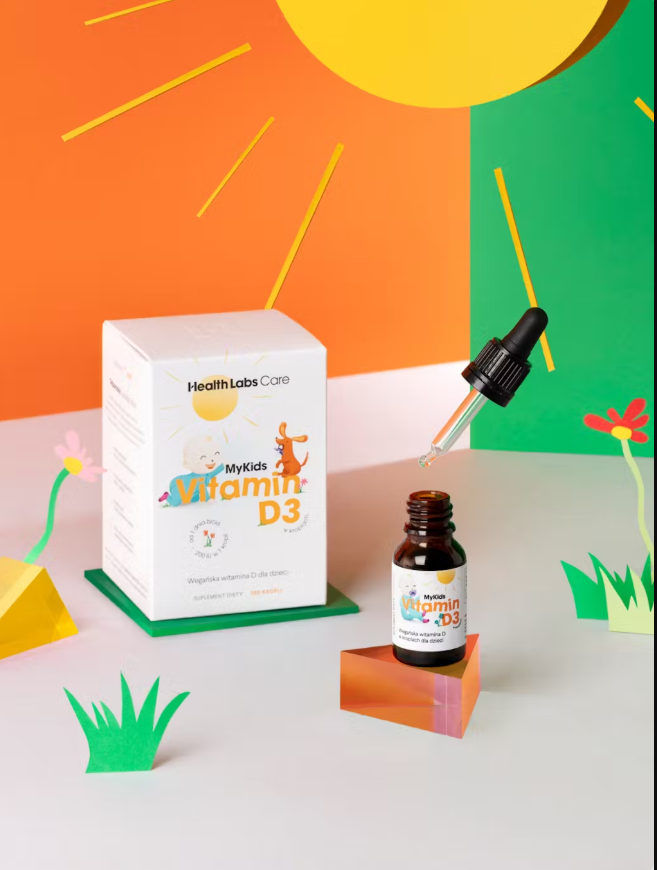 Health Labs Care MyKids Vitamin D3 Dla Dzieci W Kroplach 9,7ml