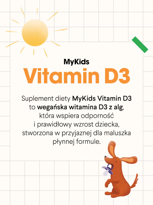 Health Labs Care MyKids Vitamin D3 Dla Dzieci W Kroplach 9,7ml
