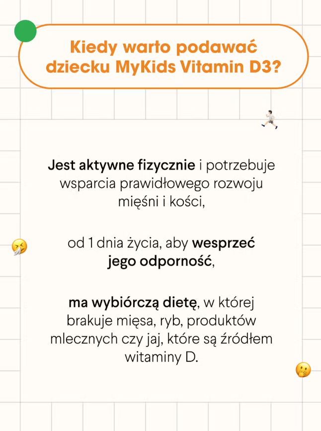 Health Labs Care MyKids Vitamin D3 Dla Dzieci W Kroplach 9,7ml