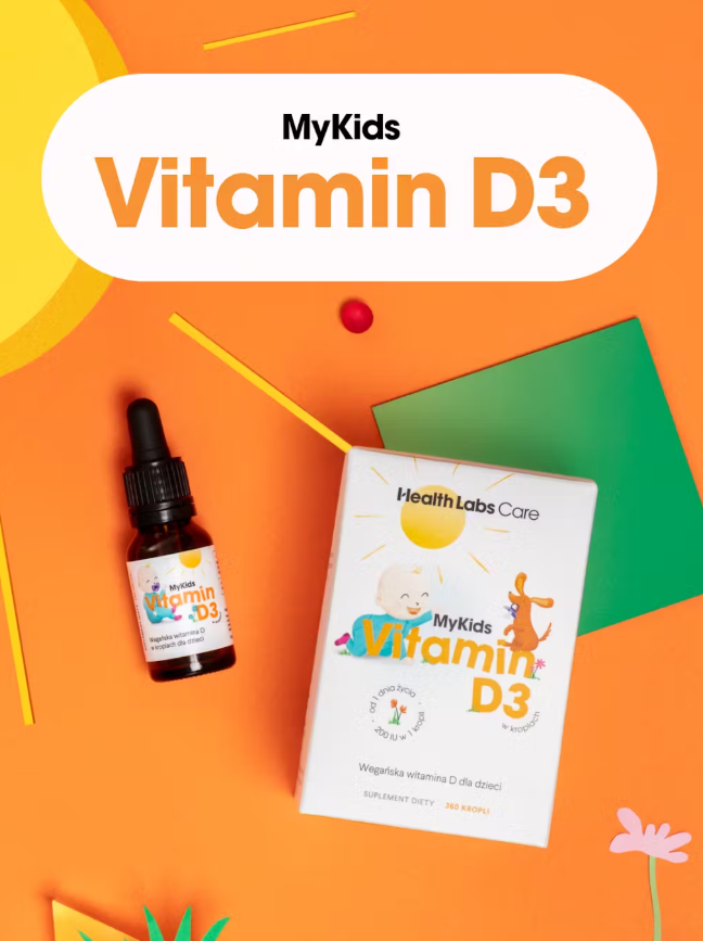 Health Labs Care MyKids Vitamin D3 Dla Dzieci W Kroplach 9,7ml