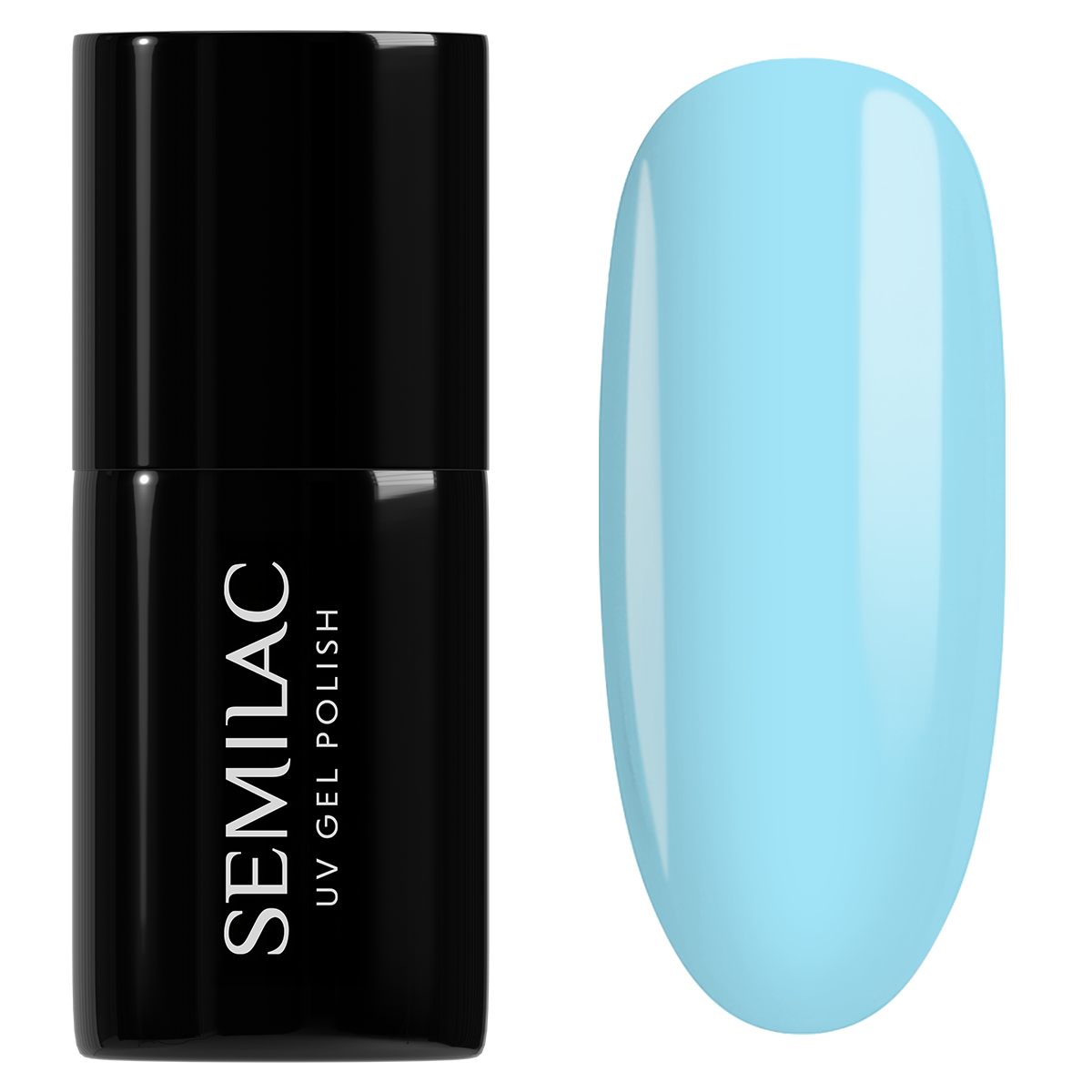 Semilac Lakier Hybrydowy 974 Bubbly Blue 7ml