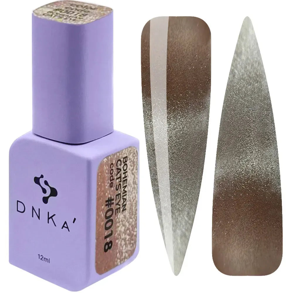 DNKa Color Gel Polish Cat's Eye Lakier Hybrydowy Bohemian #0018 12ml