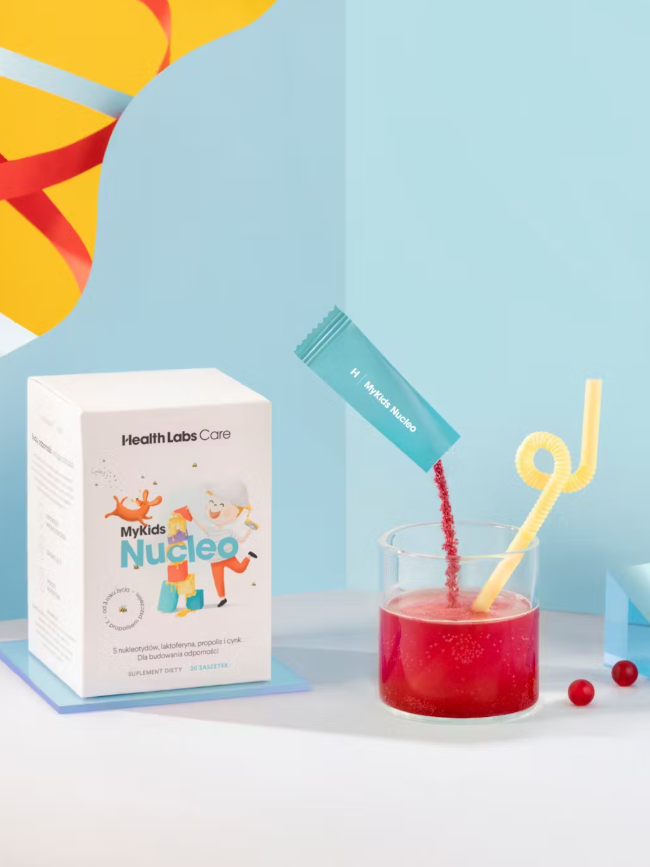 Health Labs Care MyKids Nucleo Nukleotydy Dla Dzieci Z Cynkiem 30 Saszetek