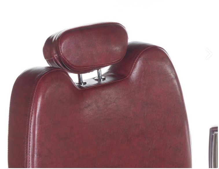 Fotel barberski HOMER II BH-31275 Czerwony