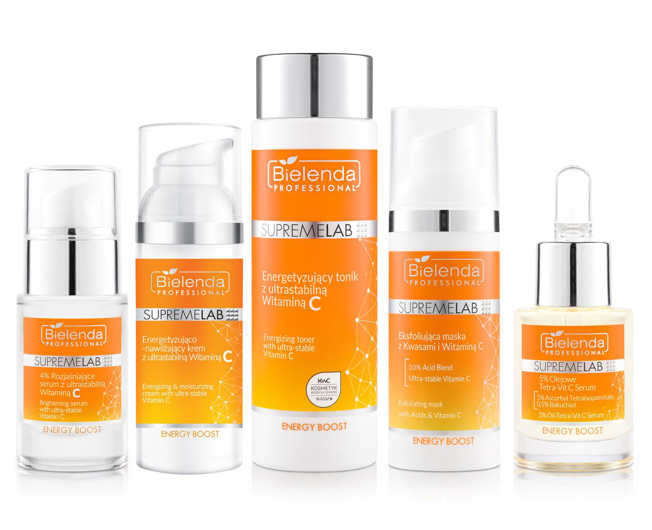Bielenda SupremeLab - Zestaw Magda Bereda Energy Boost