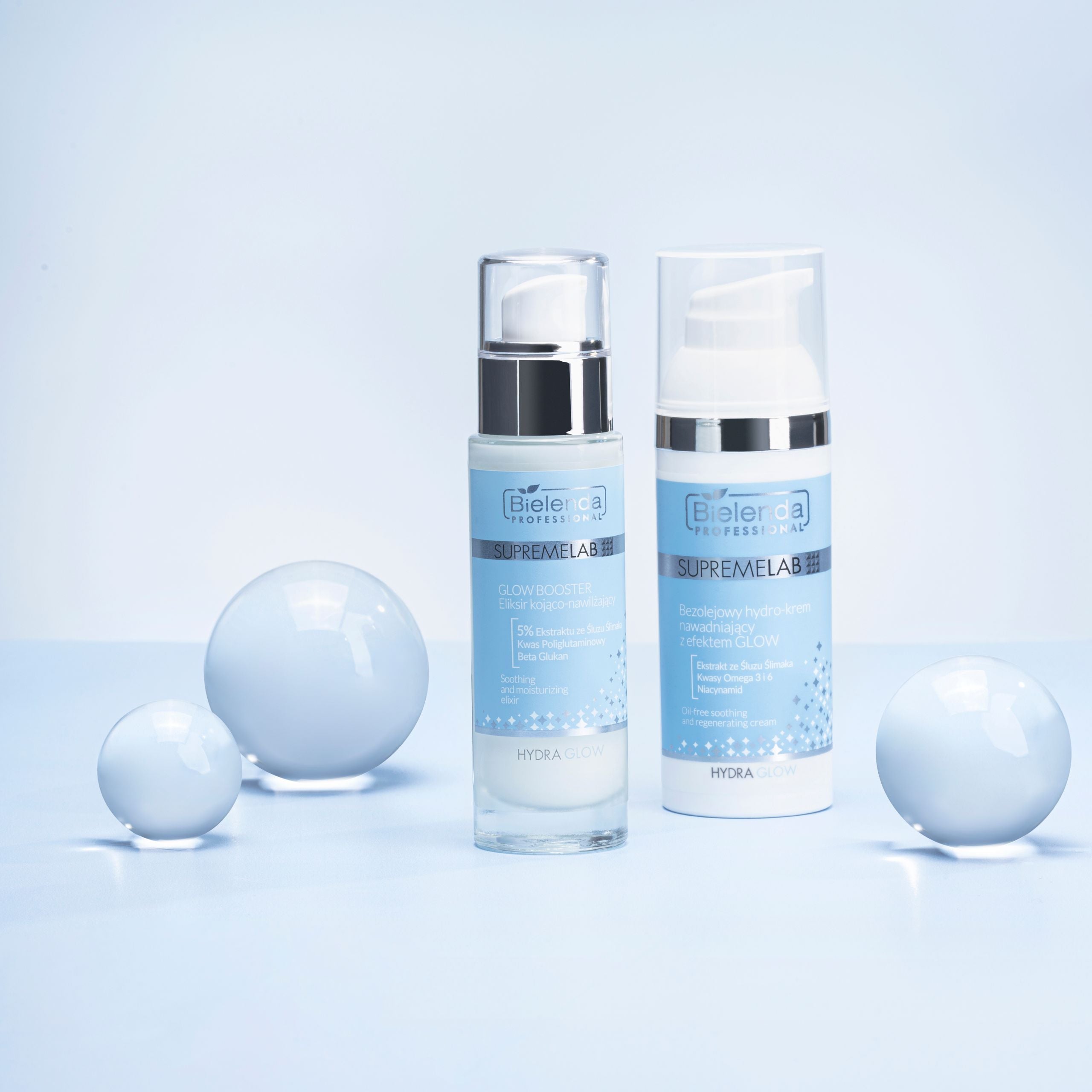 Bielenda Supremelab Eliksir Kojąco-Nawilżający Glow Booster Z Ekstraktem Ze Śluzu Ślimaka 30ml