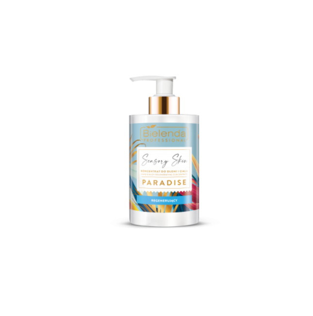 Bielenda Sensory Skin Regenerujący Koncentrat Do Dłoni I Ciała Paradise, 300ml