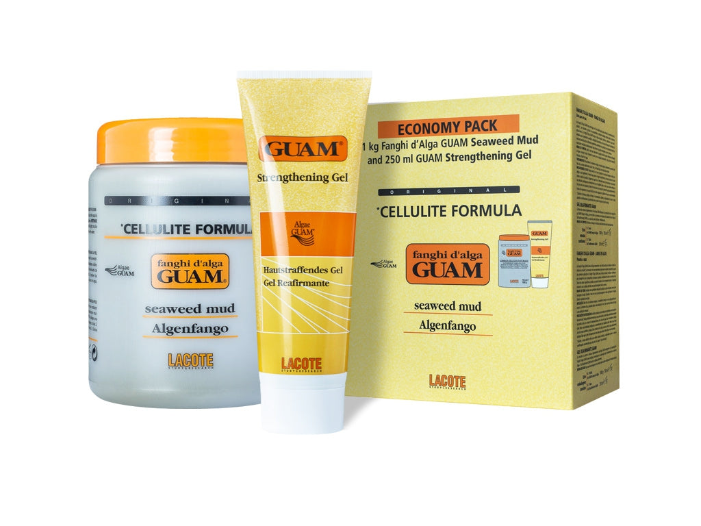GUAM Klasyczny Zestaw Wyszczuplający 1 Kg + Żel  250 Ml + Folia 100m