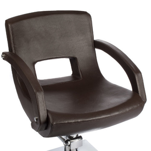 Fotel Fryzjerski Nino Bh-8805 Brązowy