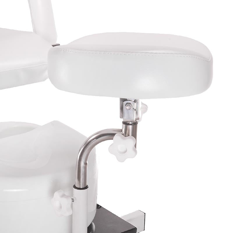 Fotel Do Pedicure Z Masażerem Stóp Bd-5711 Biały