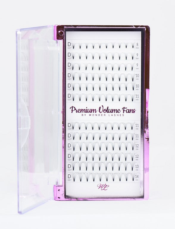 Wonder Lashes Rzęsy Premium Volume Fans 3D