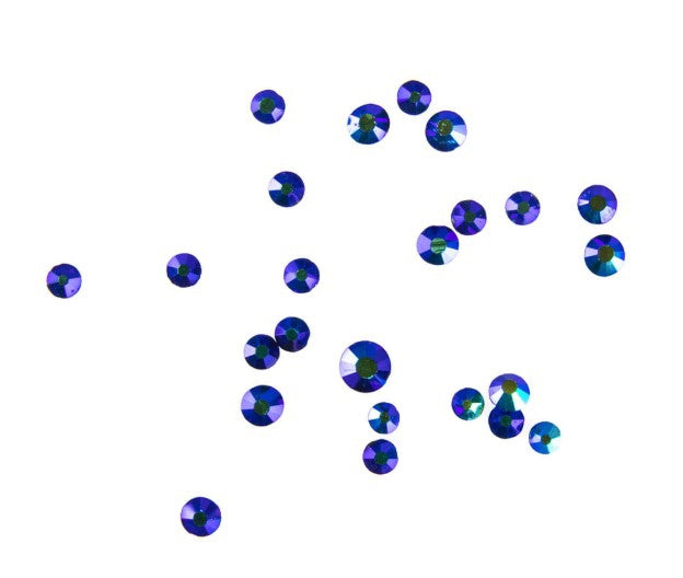 Ozdoby Do Paznokci Zestaw Cyrkonii 1440 Szt Sapphire  AB