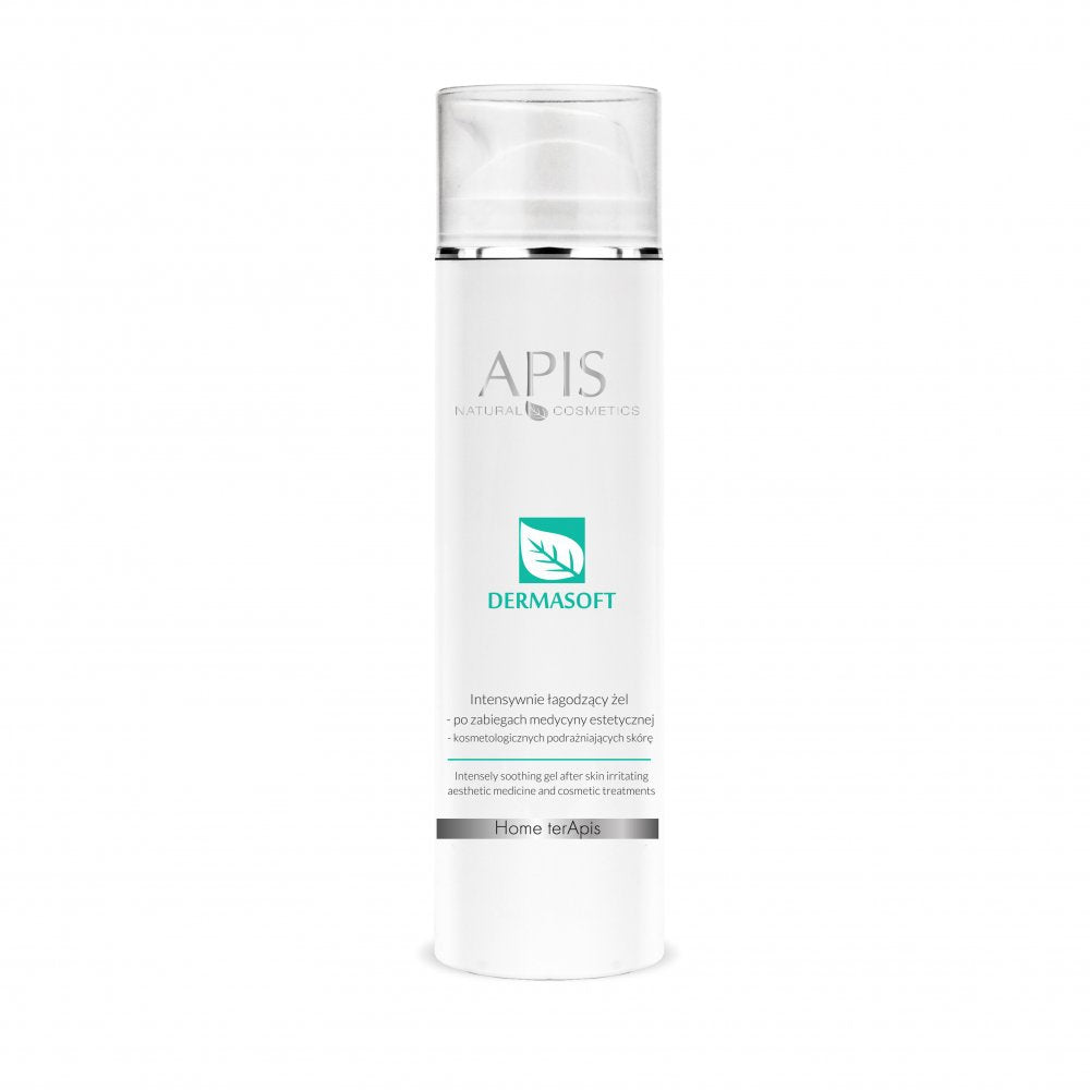 APIS Dermasoft Intensywnie Łagodzący Żel po Zabiegach Podrażniających Skórę, 200ml