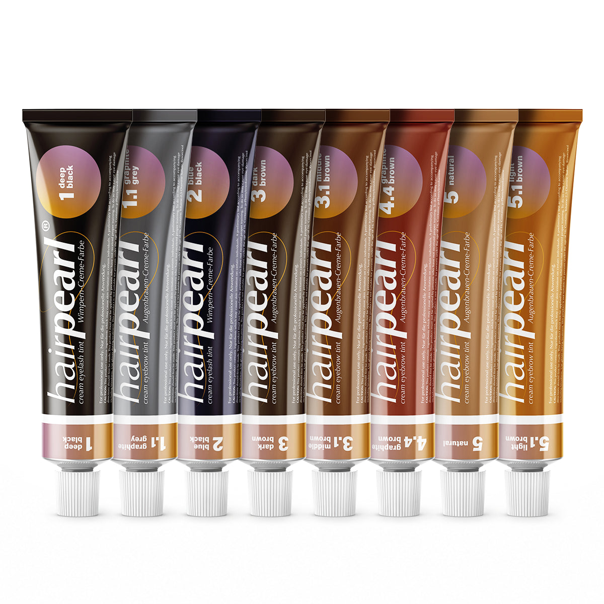 Hairpearl Farba do rzęs i brwi 1.1 Graphite Grey grafitowa 20 ml