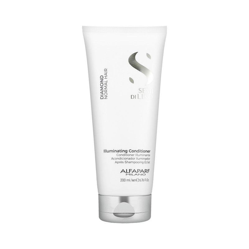 Alfaparf Milano Alfaparf Semi Di Lino Diamond Maske aufhellend für normales Haar, 200ml