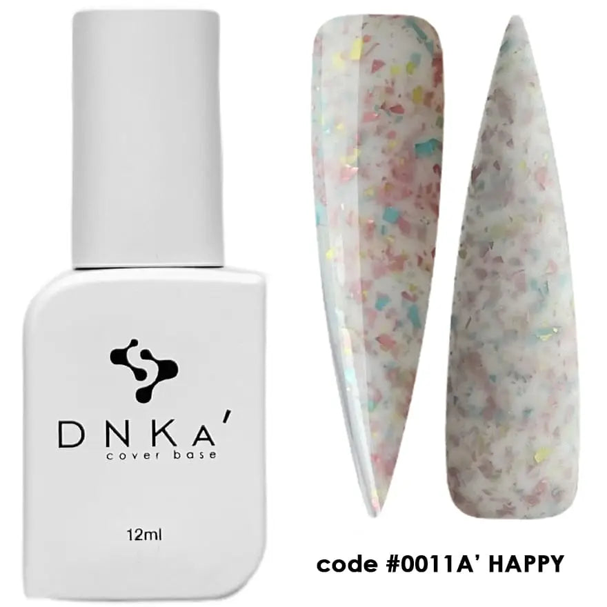 DNKa Rubber Base French Cover #0011A' Happy 12ml