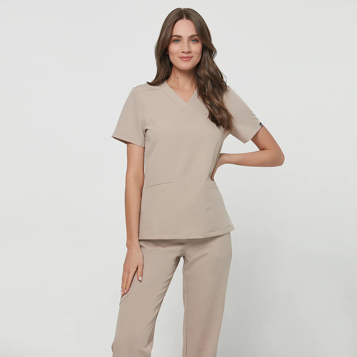 Vena Bluza Medyczna Emily Scrubs Latte