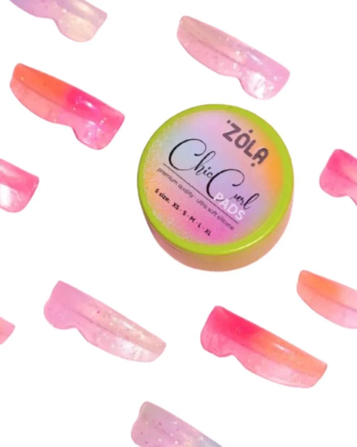 Zola Zestaw Wałeczków Silikonowych Do Rzęs Chic Curl (XS, S, M, L, XL)