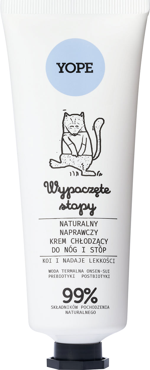 Yope Yope Naturalny Naprawczy Krem Chłodzący Do Nóg I Stóp Wypoczęte Stopy 75 Ml