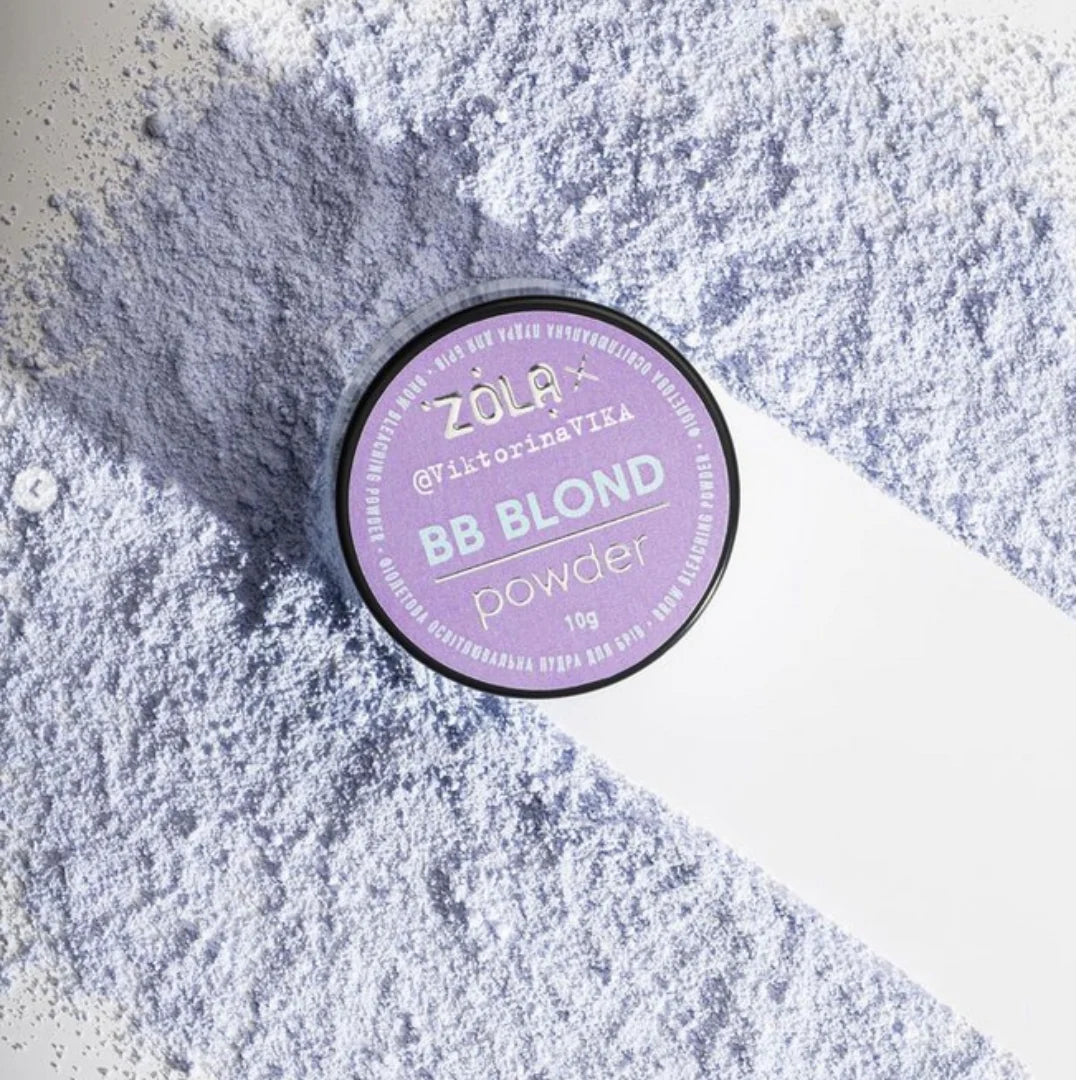 Zola Puder Rozjaśniający Do Brwi Viktorina Vika BB Blond Powder Rozjaśniacz