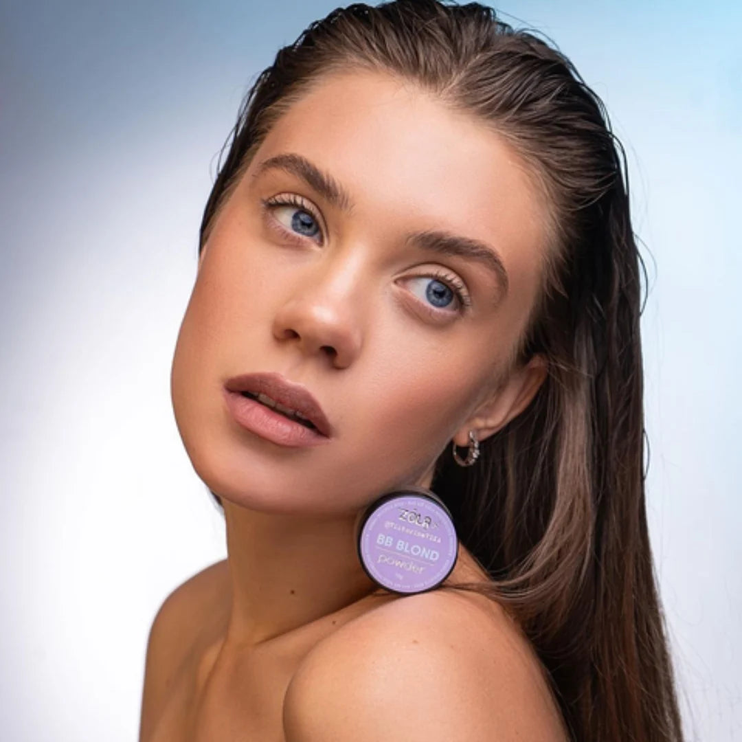 Zola Puder Rozjaśniający Do Brwi Viktorina Vika BB Blond Powder Rozjaśniacz