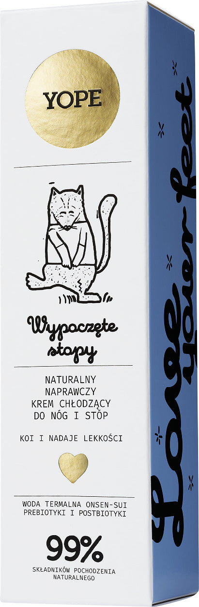 Yope Naturalny Naprawczy Krem Chłodzący Do Nóg I Stóp Wypoczęte Stopy 75 Ml