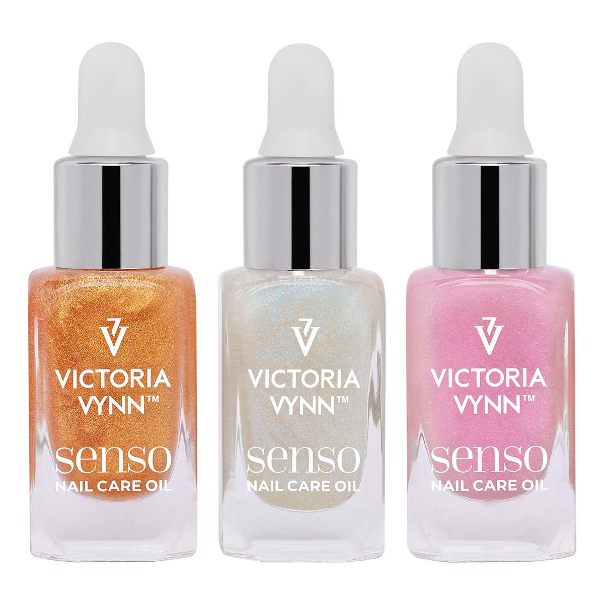 Victoria Vynn Zestaw 3 Oliwek Do Skórek 3 Pack Senso Nail Care Oil Follow Me, Kiss Me, Love Me