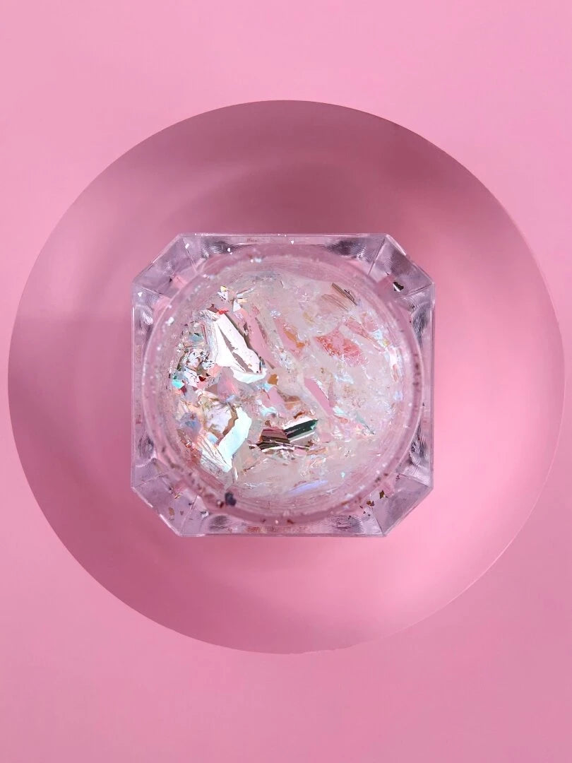 LunaMoon Zestaw Pyłków Do Paznokci Broken Glass 6 Sztuk