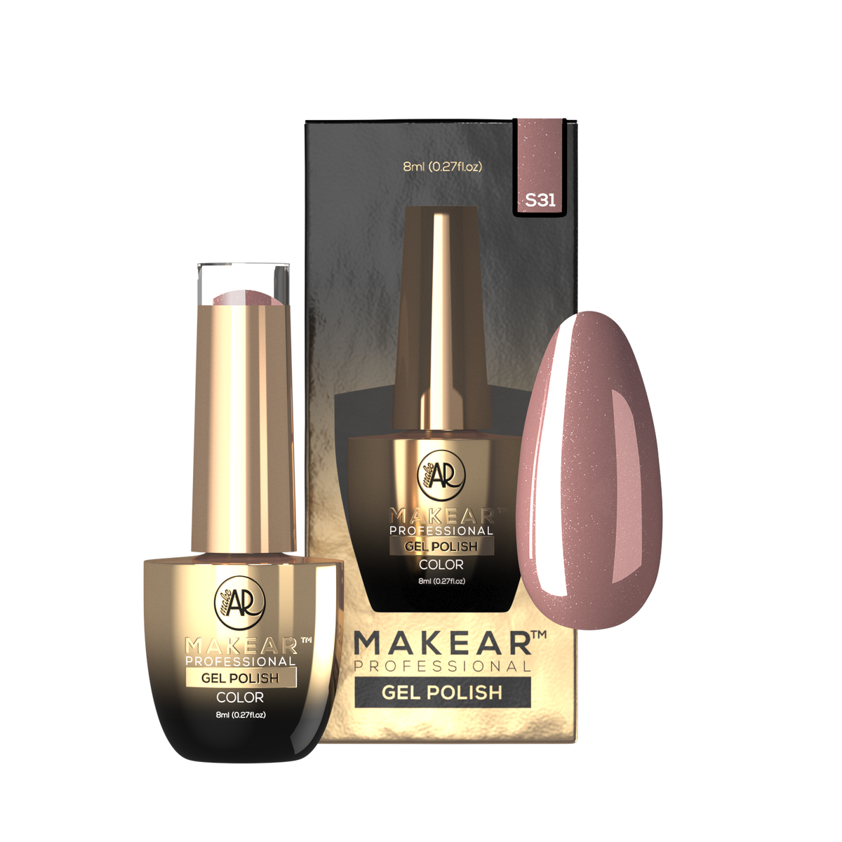 MAKEAR Makear Hybrid-Nagellack S31 Princess 8Ml — Inhaltsstoffe und Bewertung