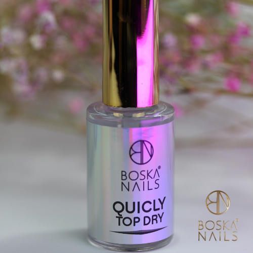 Boska Nails Top Szybkoschnący Do Lakierów Klasycznych Quicly Top Dry 9ml
