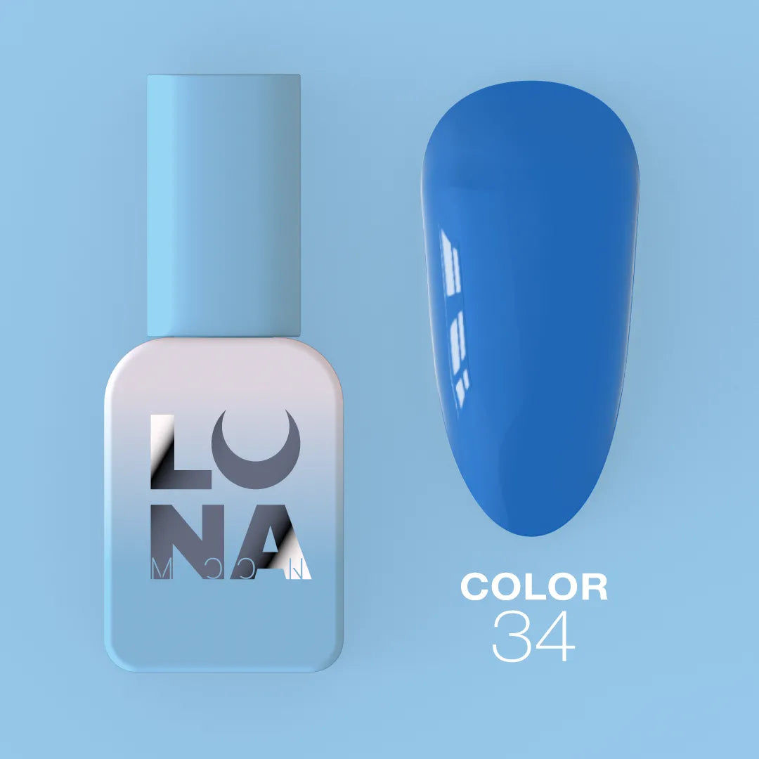 LunaMoon Color Lakier Hybrydowy Nr 34 13ml