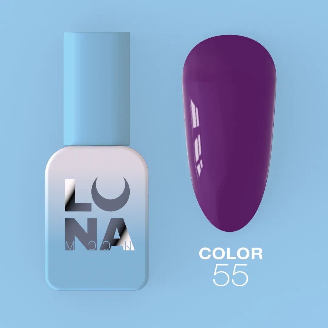 LunaMoon Color Lakier Hybrydowy Nr 55 13ml