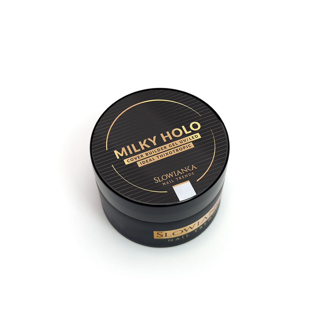 Slowianka - Żel Konstrukcyjny Ideal Tixotropic Milky Holo Cover 15g