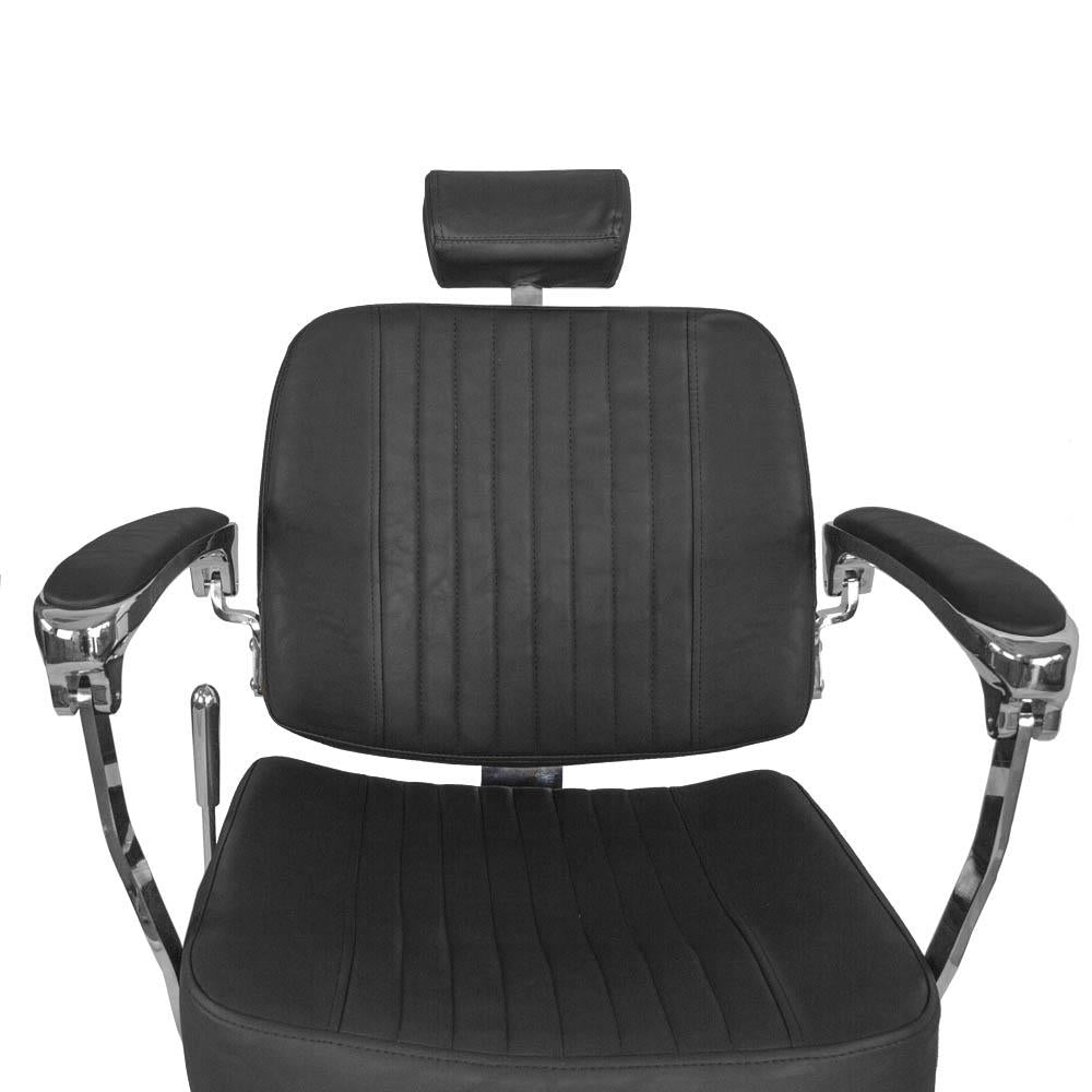 Fotel barberski BJORN BH-3318 Czarny matowy