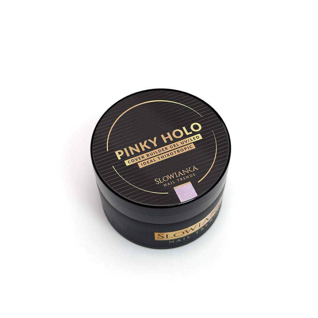 Slowianka - Żel Konstrukcyjny Ideal Tixotropic Pinky Holo Cover 15g