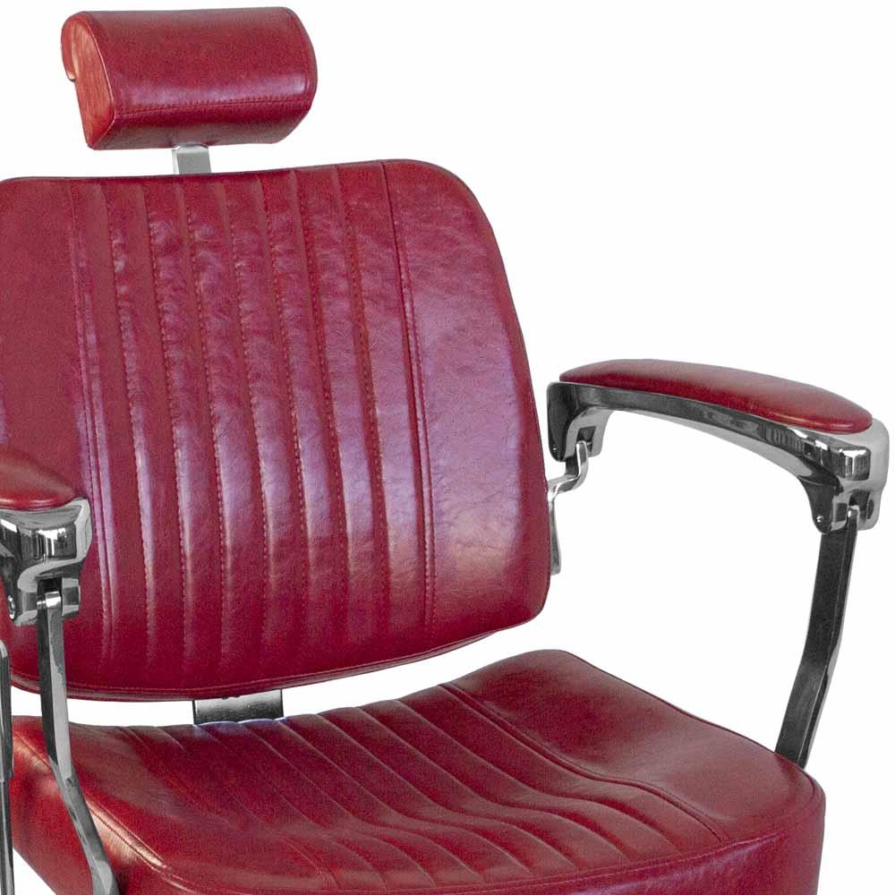 Fotel Barberski Bjorn Bh-3318 Czerwony