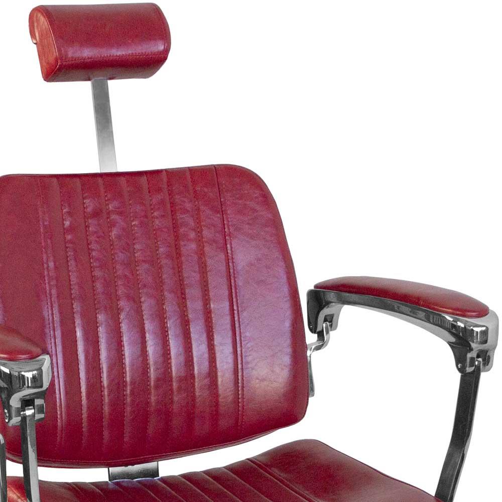 Fotel Barberski Bjorn Bh-3318 Czerwony