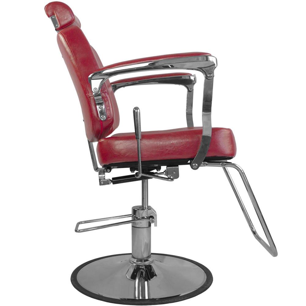 Fotel Barberski Bjorn Bh-3318 Czerwony