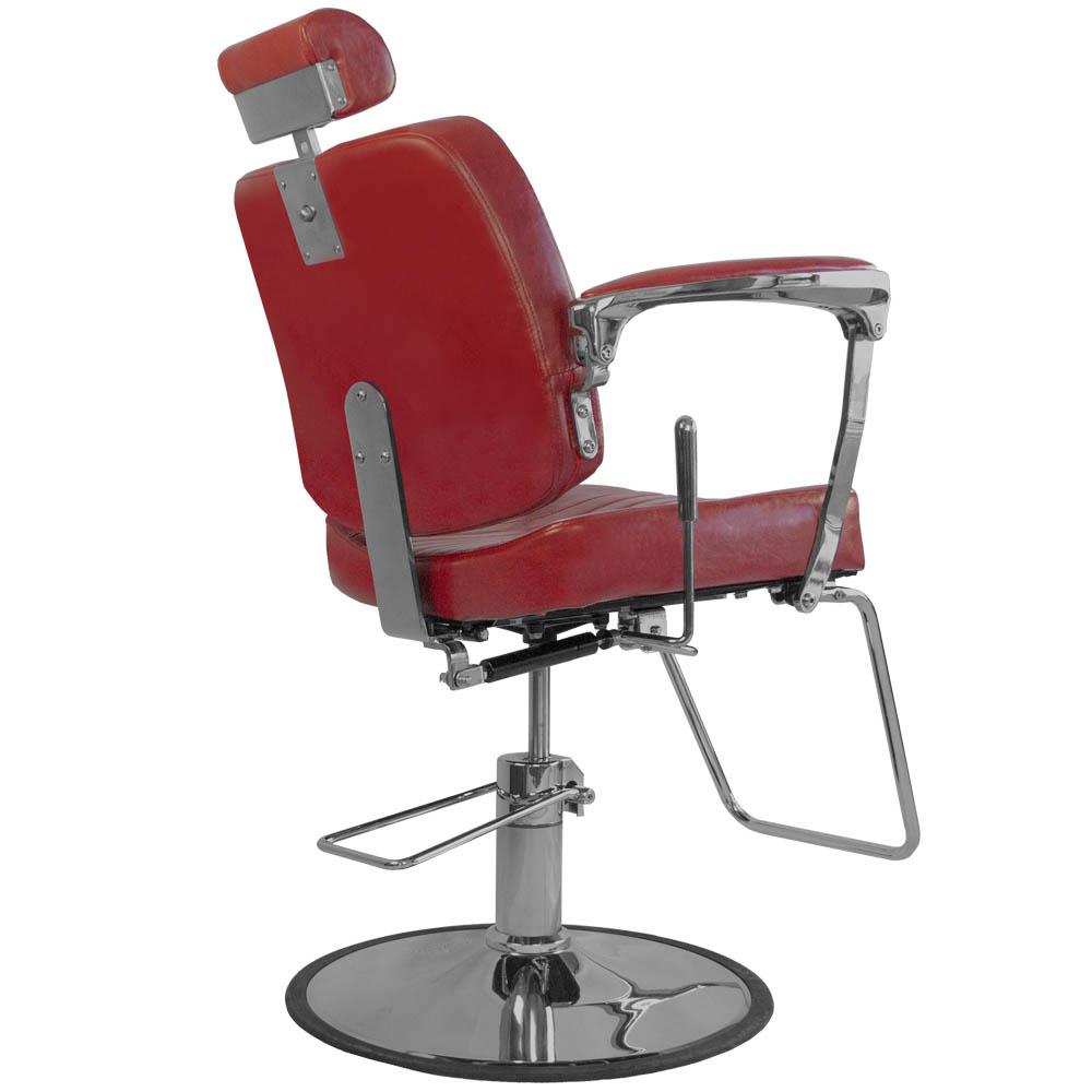 Fotel Barberski Bjorn Bh-3318 Czerwony