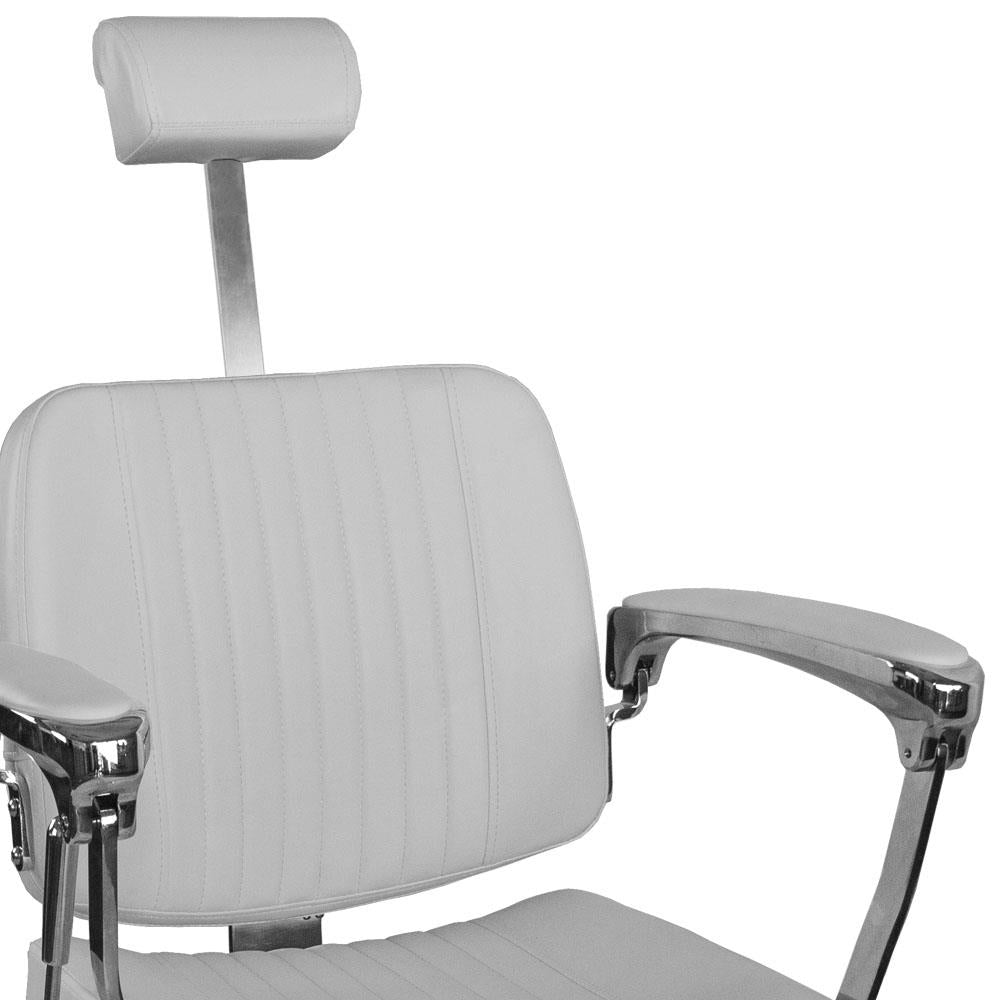 Fotel Barberski Bjorn Bh-3318 Jasny Szary