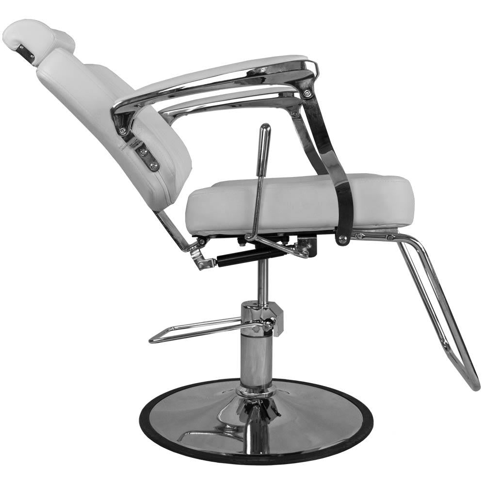 Fotel Barberski Bjorn Bh-3318 Jasny Szary
