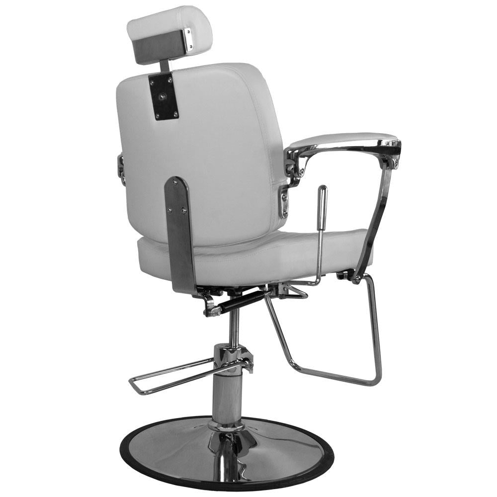 Fotel Barberski Bjorn Bh-3318 Jasny Szary