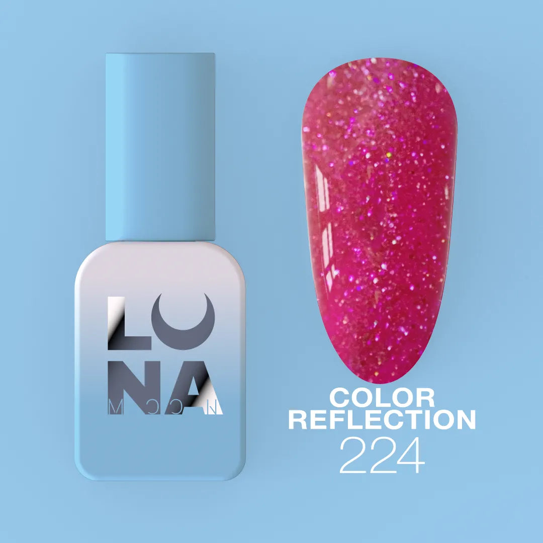 LunaMoon Color Reflection Lakier Hybrydowy Nr 224 13ml