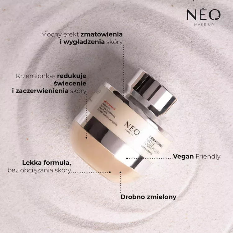 Neo Make Up Matujący Puder Sypki: Transparent