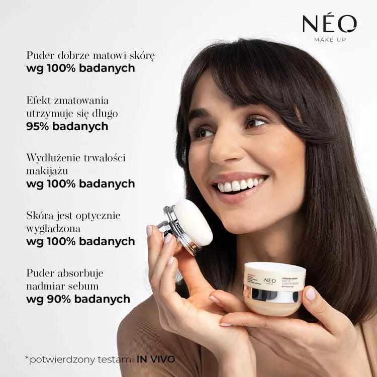 Neo Make Up Matujący Puder Sypki: Transparent