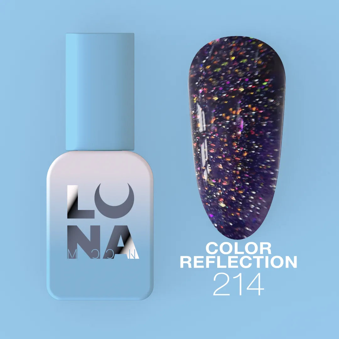 LunaMoon Color Reflection Lakier Hybrydowy Nr 214 13ml