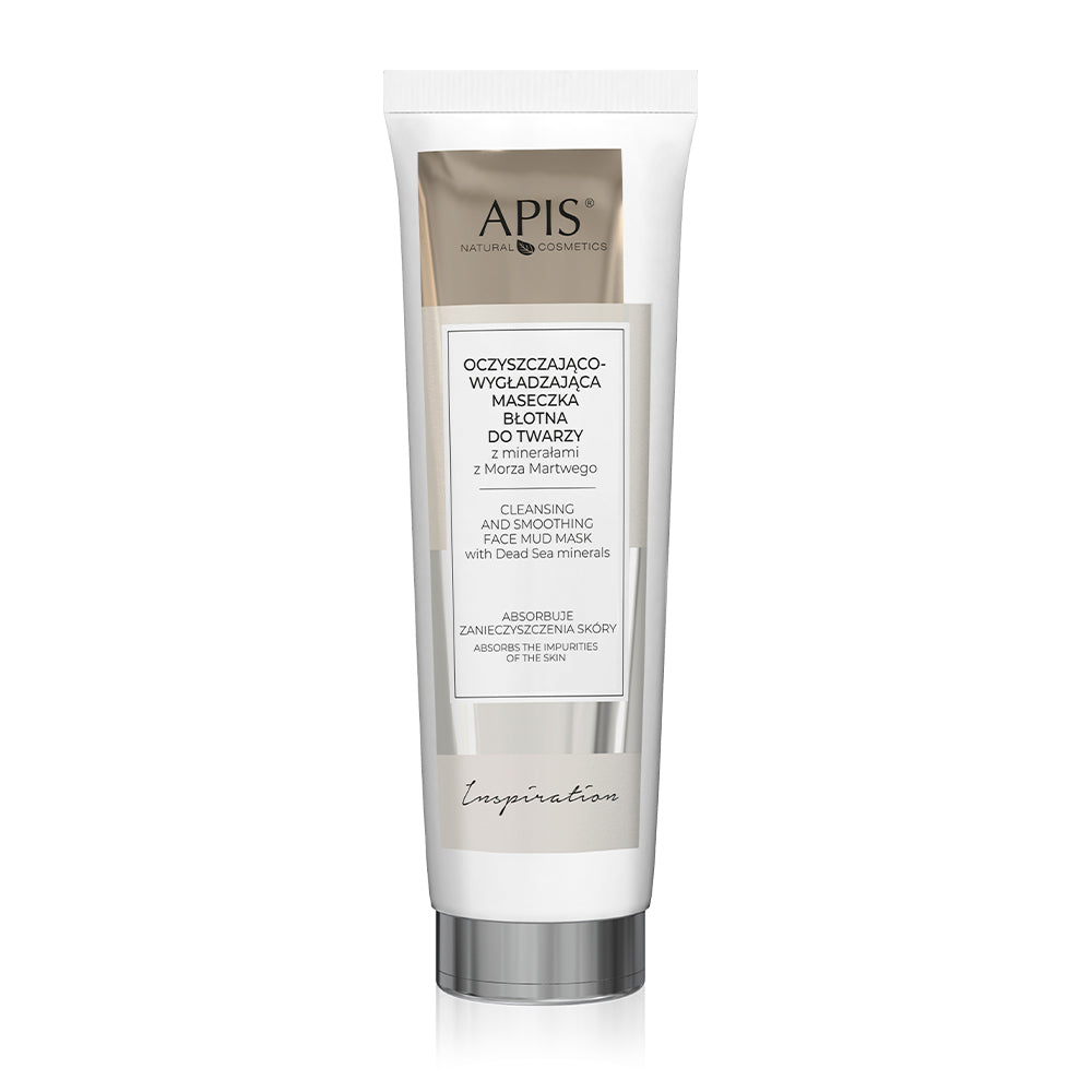 APIS Professional Apis Inspiration Oczyszczająco-Wygładzająca Maseczka Błotna Do Twarzy Z Minerałami Z Morza Martwego / 100 Ml