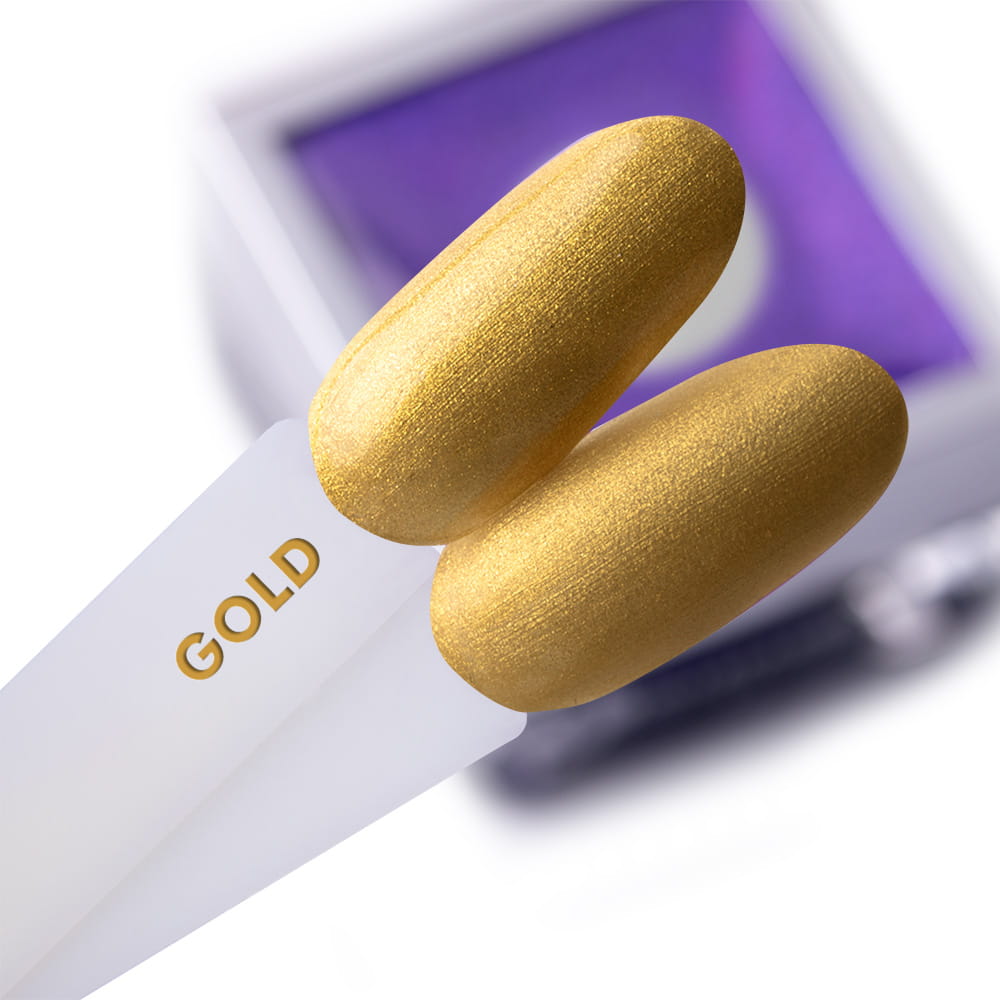 Allepaznokcie Żel Do Zdobień Artistic Gel Paint Gel Ombre Ornamenty Gold Złoty HEMA /Di-HEMA Free 5 G Nr 3
