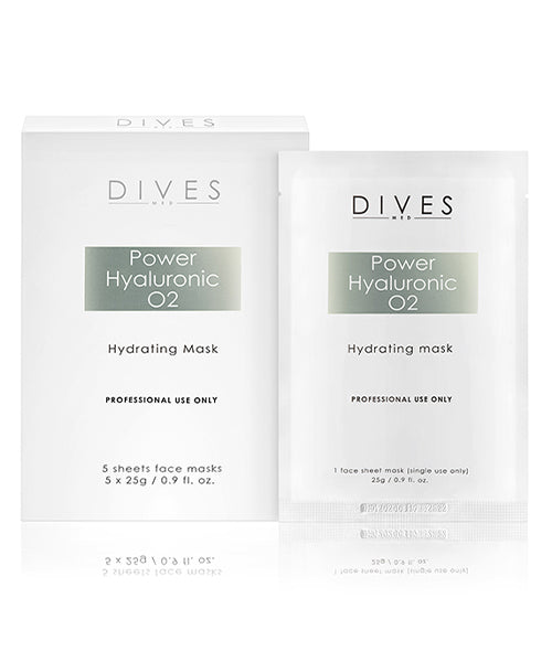 Dives Power Hyaluronic O2 Mask Maska Płatowa O Działaniu Wybitnie Nawilżającym I Dotleniającym