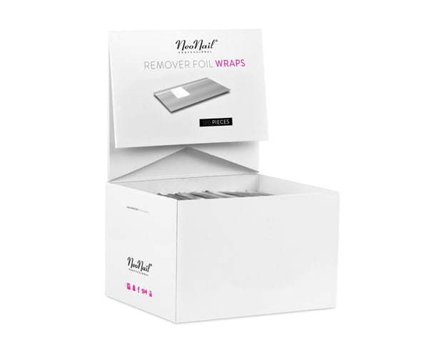 Nail Foil Wraps - 100 Szt,